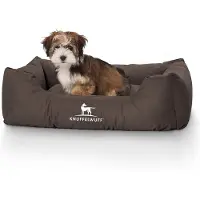 Knuffelwuff waterafstotende hondenbed Finlay M-L 85 x 63cm bruin