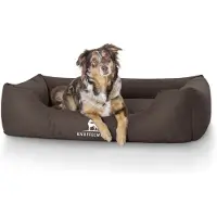 Knuffelwuff waterafstotende hondenbed Finlay oversized XXXL 155 x 105cm bruin
