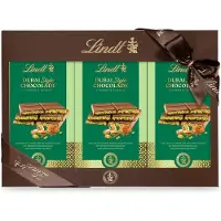 Lindt DUBAI STYLE melkchocoladereep 3-pack 3x 145 gram | Premium Dubai Chocoladereep | Pistache, Kadayif, Melkchocolade
