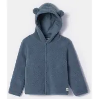 Woody jas baby unisex - grijsblauw - 252-10-BJB-M/189 - maat 74