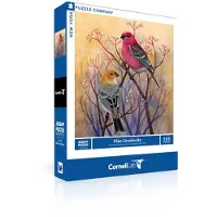 New York Puzzle Company Puzzel Pine Grosbeaks - 500 stukjes