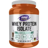 Now , Sports, Whey Eiwit Isolatie, Creamy Chocolate, 1.8 lbs (816 g)