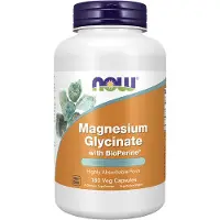 NOW,NOW Foods,NOW,NOW Foods Magnesiumglycinaat met BioPerine (180 Capsules)