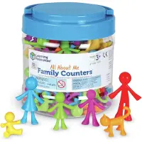 Learning Resources All About Me Family Counters (Set van 72) - 3+