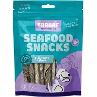 Braaaf 12x Hondensnack Sticks Zalmhuid 12 cm 70 gr
