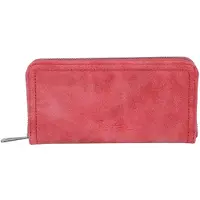 Fritzi aus Preußen portemonnee Nicky Vintage Wallet Dark Red (rood)paars