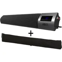 Volt! VOLT I-Red Infrarood Terrasverwarmer 1800W + Cover- Wifi - Ecostand - IP44 - 126CM - Heater + Beschermhoes - Voordeelset!
