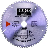 Bahco Cirkelzaagblad Met 40 Tanden Voor Draadzagen In Hout 315 Mm