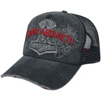 Amon Amarth Cap - Hammer - Trucker Cap - voor Mannen - grijs | Maat Standard