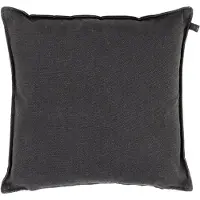 OVERSEAS Canvas Kussen - 60 x 60 cm - Black