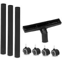Vonroc Accessoireset voor compacte alleszuiger V20 (VC508DC) – incl. zwenkwielen, buis en zuigmond