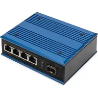Digitus DN-651135 DN-651135 Industrial Ethernet Switch 4 + 1 poorten 10 / 100 / 1000 MBit/s PoE-functie