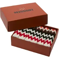 Missoni Gezichtsdoekje Best Red Multicolor (set van 6)
