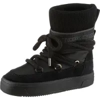 Tommy Hilfiger Snowboots grijs / zwart