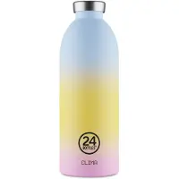 24Bottles Drinkfles 'Clima Horizon' lichtblauw / geel / lila