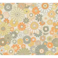 A.S. Création Retro Chic - Oranje - Retro - 395353