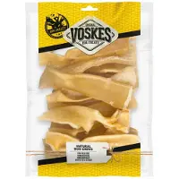 Voskes 8x Hondensnacks Runderkophuid Stukken 500 gr