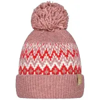 Barts Muts met pompon en met wol model 'Nakarah'