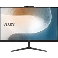 MSI Modern AM242 1M-1219EU alles-in-één-pc Intel Core 5 120U 60,5 cm 1920 x 1080 pixels 8 GB DDR5-SDRAM 512 GB SSD Windows 11 Pro Wi-Fi 6E (802.11ax) zwart