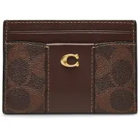 Coach Portemonnee 'Essential' bruin / donkerbruin / goud