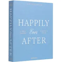 Printworks Fotoalbum Bruiloft - Happily Ever After - Blauw
