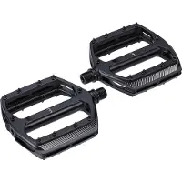 Bbb Cycling Fietspedalen Mountainbike - Aluminium - Geschikt voor E-bike - Anti Slip Pedalen MTB - Flat Pedals - Fiets Trappers - CoolRide Zwart - BPD-36
