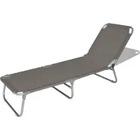 Eurotrail Campingstoel Daytona Beach 190 Cm Polyester Grijs