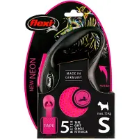 Flexi New Neon S Gurtleine 5 m Pink
