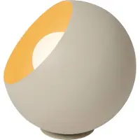 Lucide DOREDOS - Tafellamp - Ø 20 cm - 1xE27 - Beige