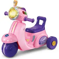 Vtech 2 in 1 Loopscooter - Educatief Speelgoed - Ombouwen tot Driewieler - Speelgoed vanaf 1 Jaar - Roze