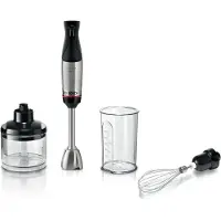 Bosch Serie 6 MSM6M621 blender 0,5 l staafmixer 1000 W zwart, roestvrij staal