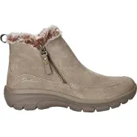 SKECHERS 167862 Easy Going - Cool Enkellaarzen | Maat 37 Dames Taupe