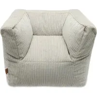 Jollein - Kinderfauteuil - Corduroy - Olive Green - Kinder Zitzak - 1 t/m 4 jaar
