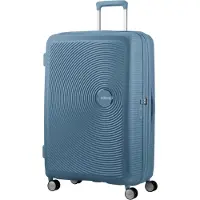 American Tourister Soundbox Spinner 77 Expandable stone blue