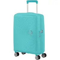 American Tourister Trolley 'SoundBox' lichtblauw