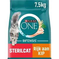 One STERILCAT KIP EN TARWE