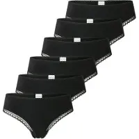 Schiesser String zwart