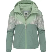 Ragwear Functionele jas 'Rochele' lichtblauw / stone grey / groen / appel