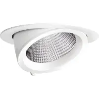 Performance In Lighting LED Inbouwspot Ø150mm | 27W 3000K 2720lm 830 | IP20 Wit