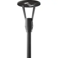 Performance In Lighting LED Mastarmatuur | 25W 4000K 2860lm 840 | 60/76mm Antraciet IP66 Dimbaar