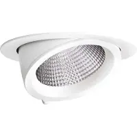 Performance In Lighting LED Inbouwspot Ø175mm | 35W 4000K 3570lm 840 | IP20 Wit