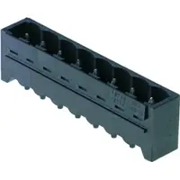 Weidmuller 1821100000 Male behuizing (board) BL/SL 5.08 Totaal aantal polen: 2 Rastermaat: 5.08 mm Inhoud: 250 stuk(s)