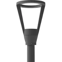 Performance In Lighting LED Mastarmatuur | 23W 3000K 2080lm 830 | 60/76mm Antraciet IP65 DALI Dimbaar