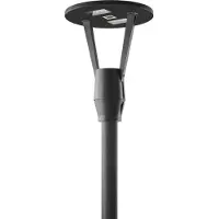 Performance In Lighting LED Mastarmatuur | 40W 4000K 5189lm 840 | 60/76mm Antraciet IP66 Dimbaar