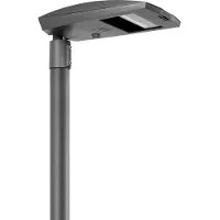 Performance In Lighting LED Mastarmatuur | 53W 3000K 6968lm 730 | 60/76mm Antraciet IP66 Dimbaar