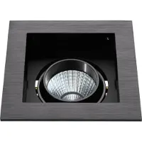 Eglo Inbouwspot LED 'Biscari 1' 7W Zwart incl. driver
