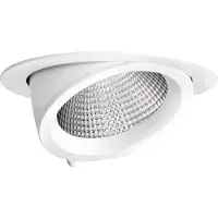 Performance In Lighting LED Inbouwspot Ø175mm | 35W 4000K 3570lm 840 | IP20 Wit