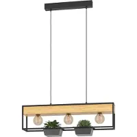 Eglo Hanglamp Libertad 1 Met Hout