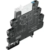 Weidmuller TRS 24VDC 1CO C1D2 Relaismodule (modulair) Nominale spanning: 24 V/DC Schakelstroom (max.): 6 A 1x wisselcontact 10 stuk(s)