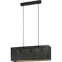 Eglo Zwarte hanglamp Sallicano